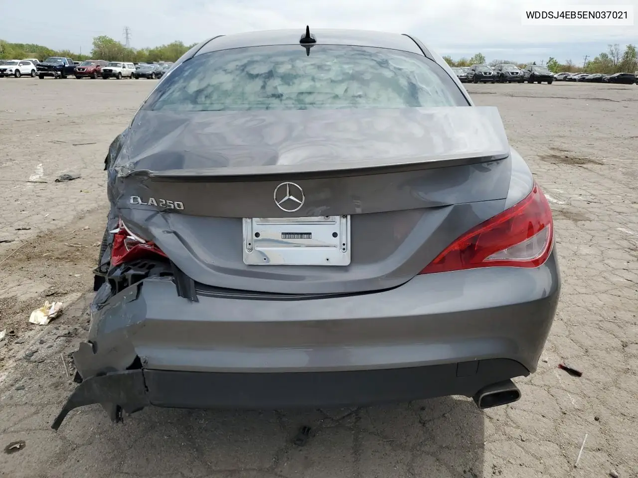 2014 Mercedes-Benz Cla 250 VIN: WDDSJ4EB5EN037021 Lot: 56288695