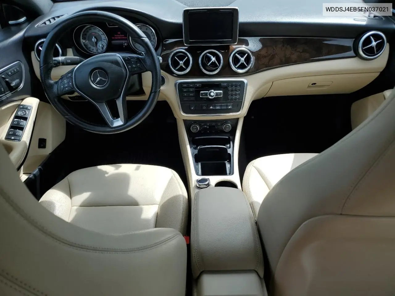 2014 Mercedes-Benz Cla 250 VIN: WDDSJ4EB5EN037021 Lot: 56288695