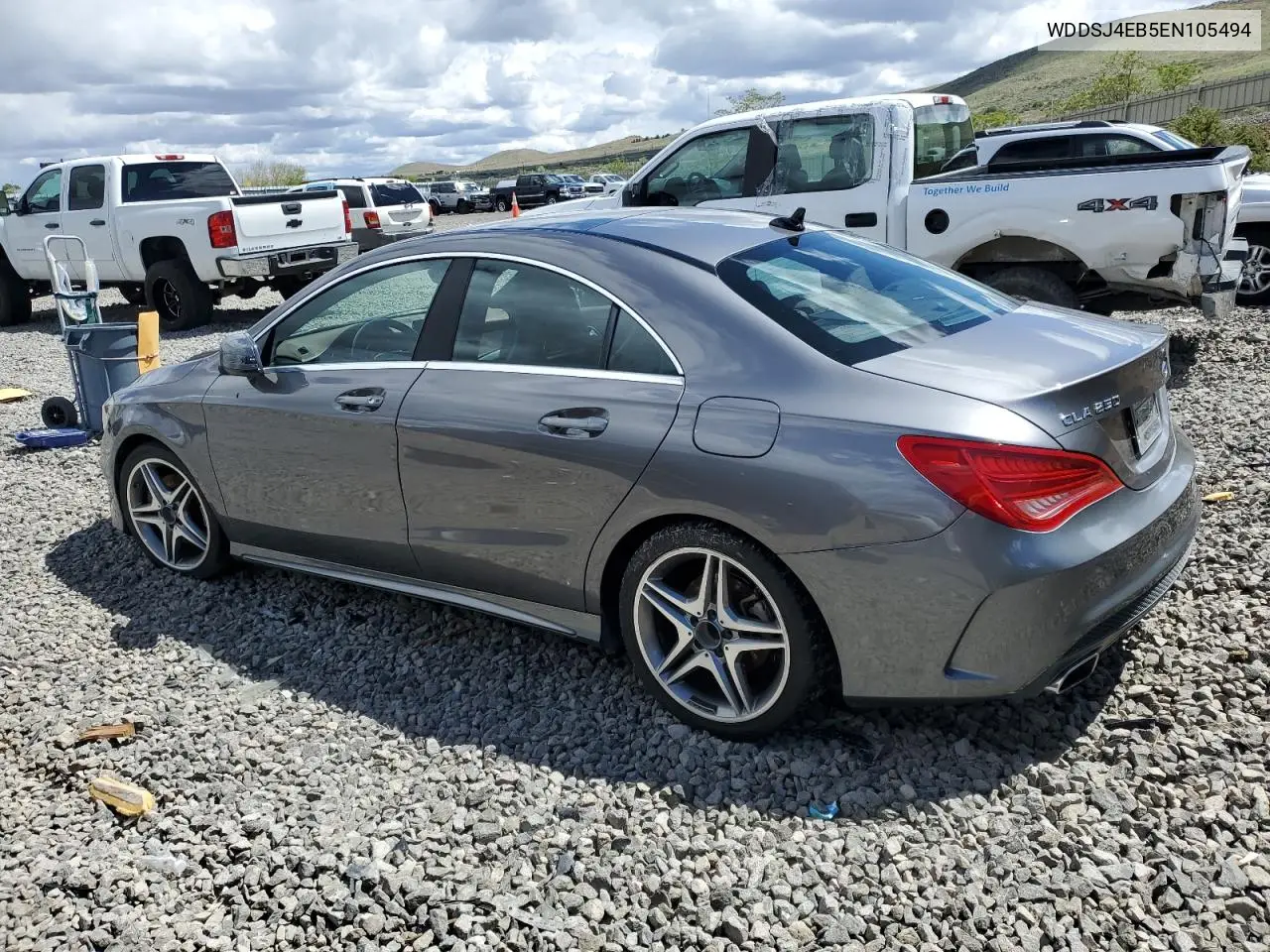 2014 Mercedes-Benz Cla 250 VIN: WDDSJ4EB5EN105494 Lot: 56425465