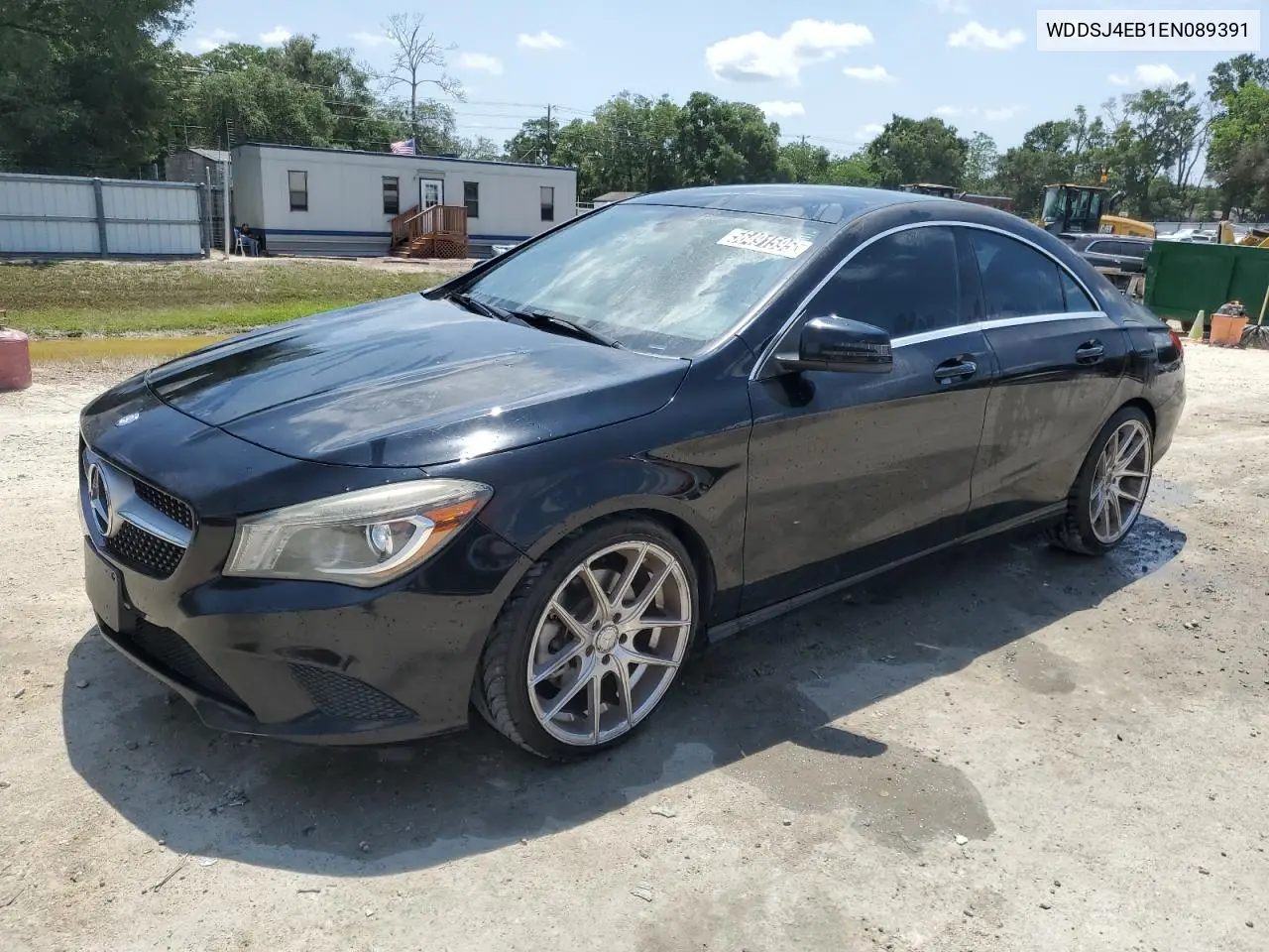 2014 Mercedes-Benz Cla 250 VIN: WDDSJ4EB1EN089391 Lot: 56491595