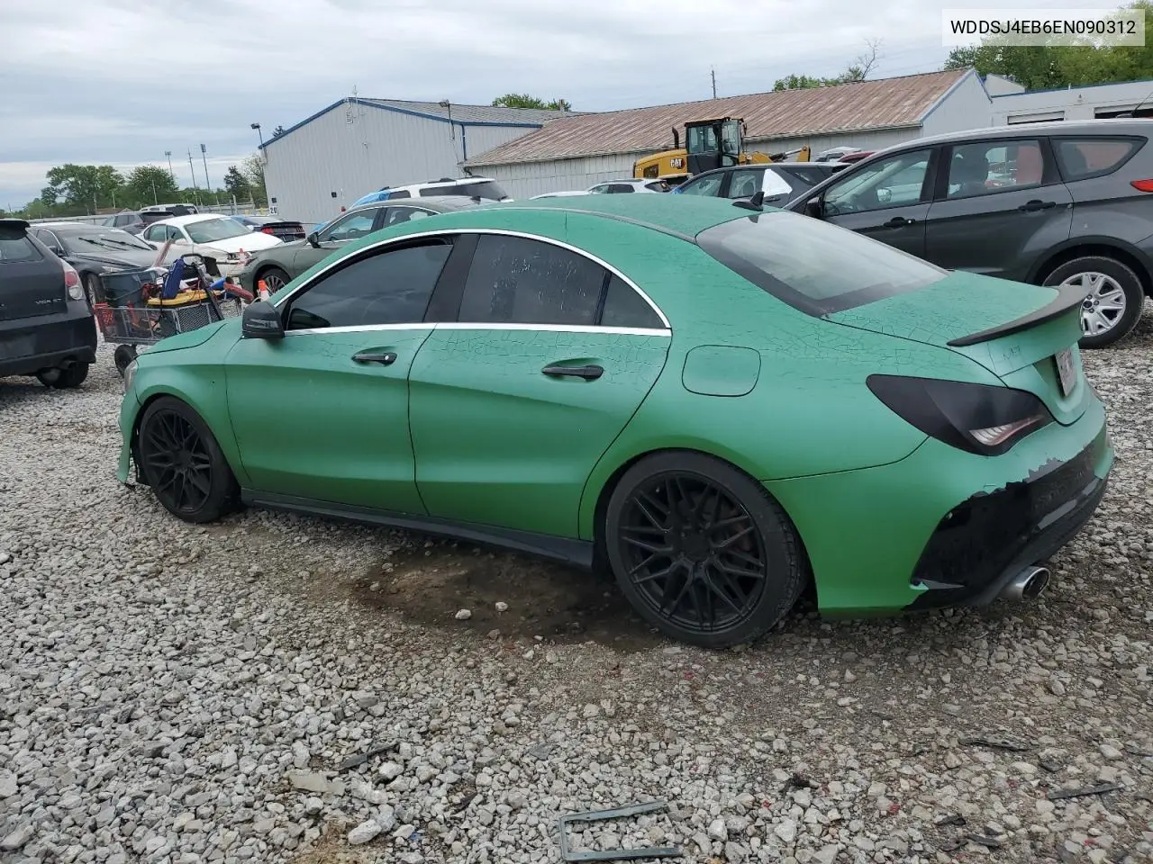 2014 Mercedes-Benz Cla 250 VIN: WDDSJ4EB6EN090312 Lot: 56586555
