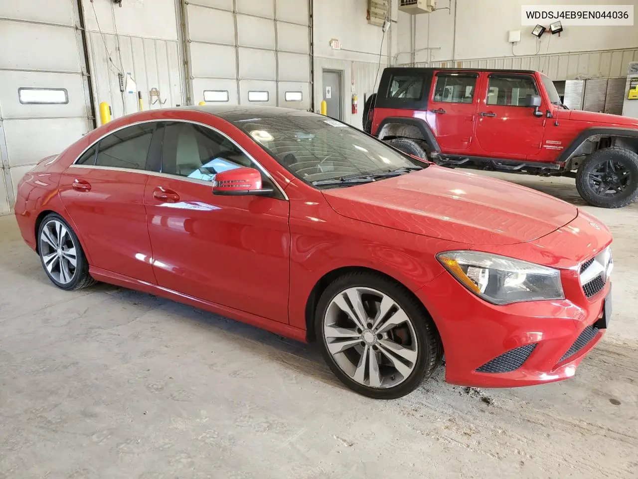 2014 Mercedes-Benz Cla 250 VIN: WDDSJ4EB9EN044036 Lot: 56698745