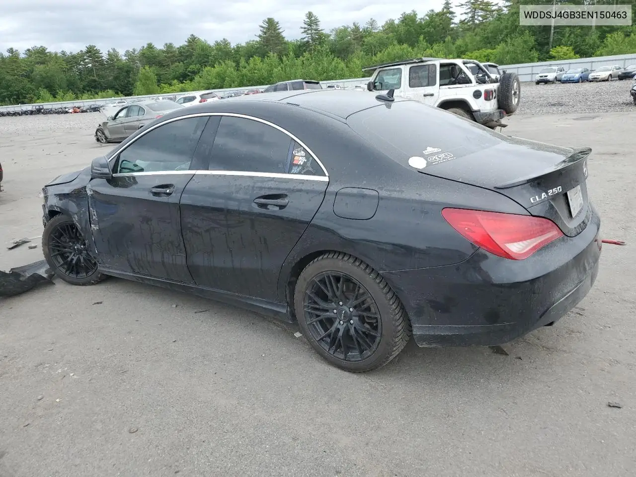 2014 Mercedes-Benz Cla 250 4Matic VIN: WDDSJ4GB3EN150463 Lot: 60824145