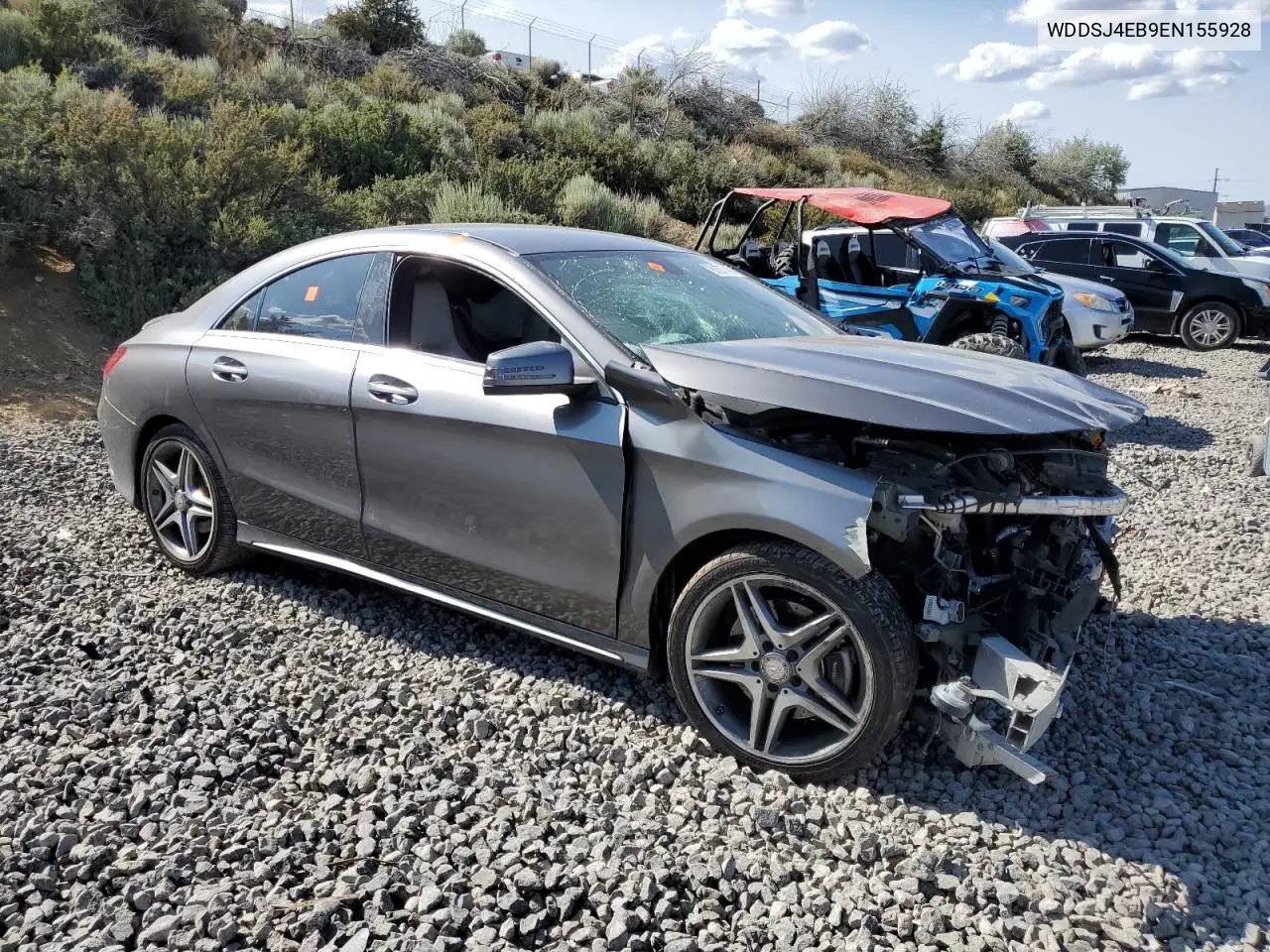 2014 Mercedes-Benz Cla 250 VIN: WDDSJ4EB9EN155928 Lot: 61677435