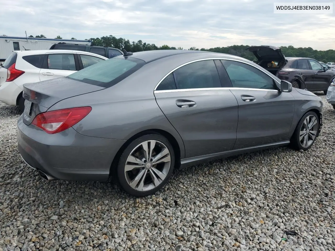 2014 Mercedes-Benz Cla 250 VIN: WDDSJ4EB3EN038149 Lot: 61994485