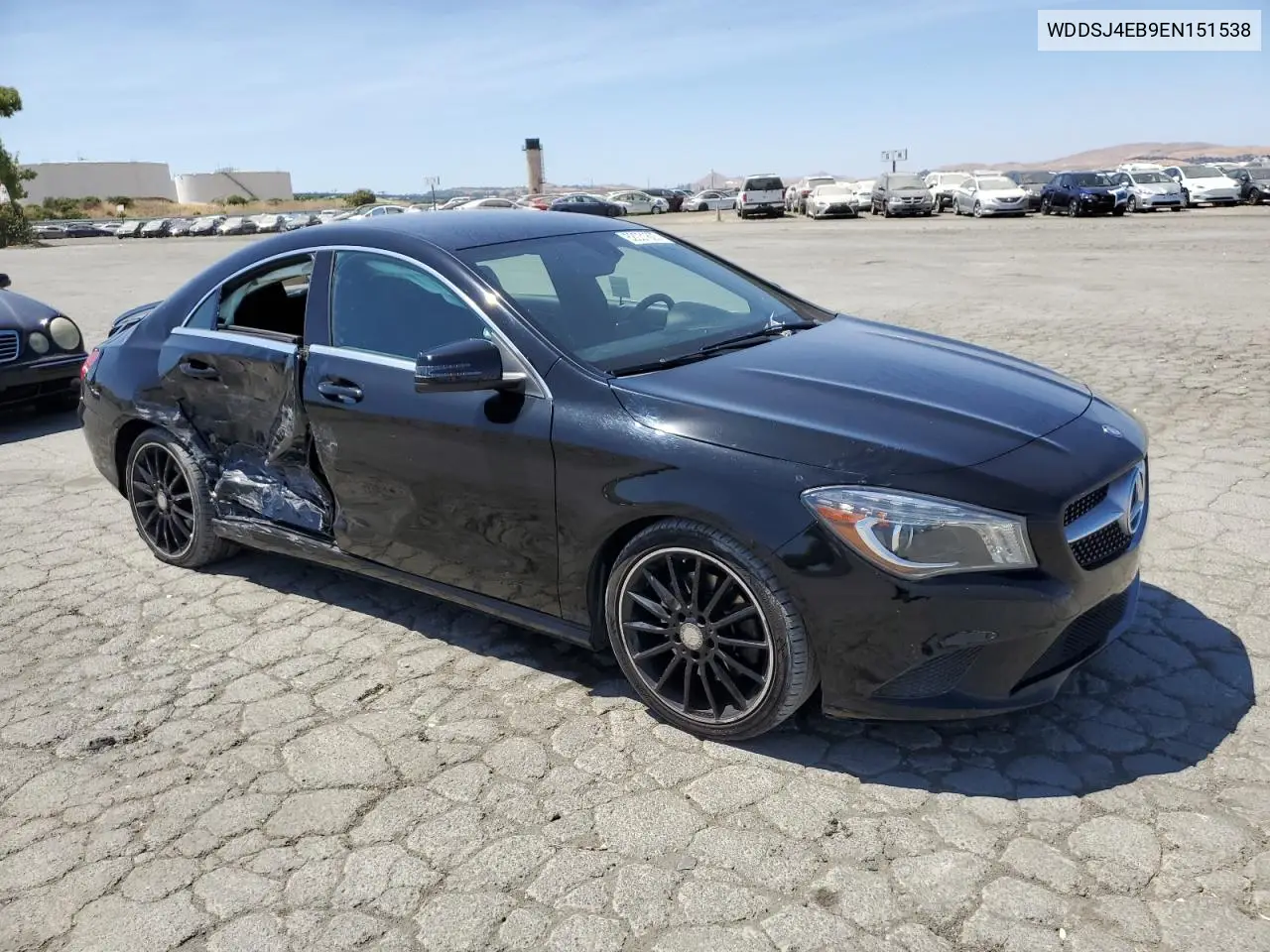2014 Mercedes-Benz Cla 250 VIN: WDDSJ4EB9EN151538 Lot: 62031605