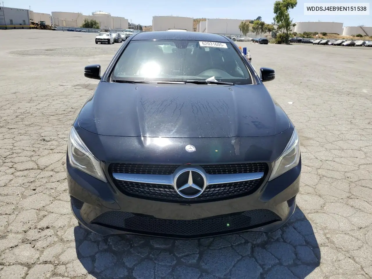 2014 Mercedes-Benz Cla 250 VIN: WDDSJ4EB9EN151538 Lot: 62031605