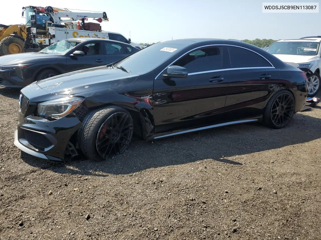 2014 Mercedes-Benz Cla 45 Amg VIN: WDDSJ5CB9EN113087 Lot: 62500835
