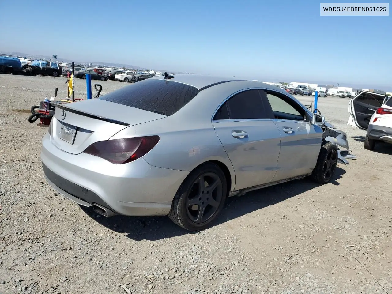 2014 Mercedes-Benz Cla 250 VIN: WDDSJ4EB8EN051625 Lot: 63065445