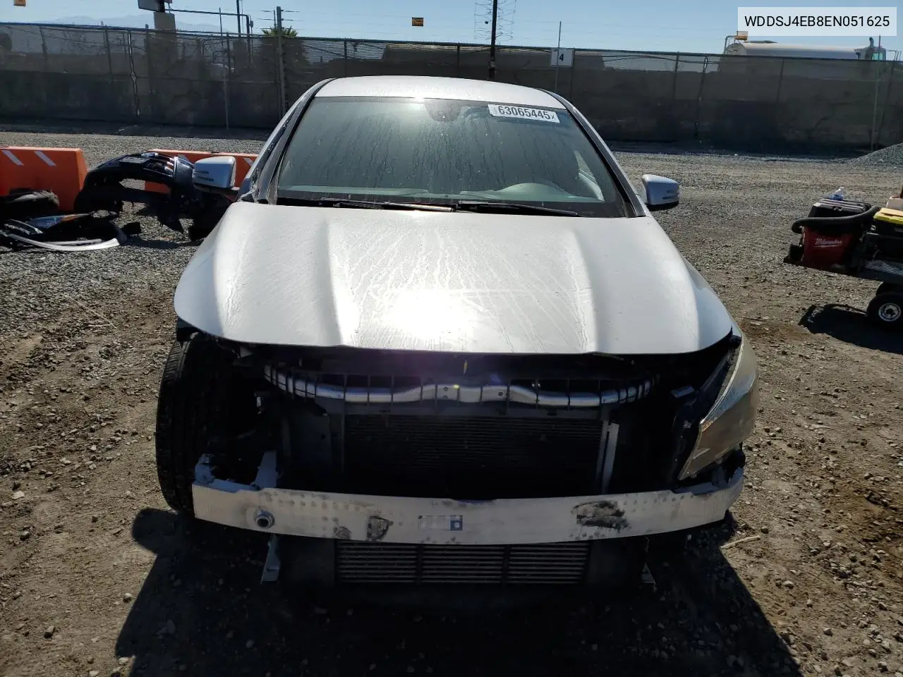 2014 Mercedes-Benz Cla 250 VIN: WDDSJ4EB8EN051625 Lot: 63065445