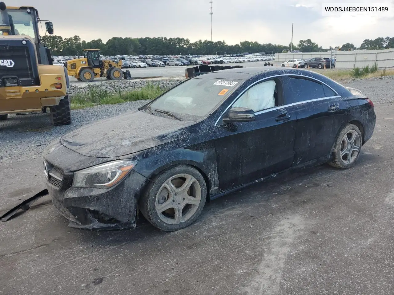 2014 Mercedes-Benz Cla 250 VIN: WDDSJ4EB0EN151489 Lot: 65071885