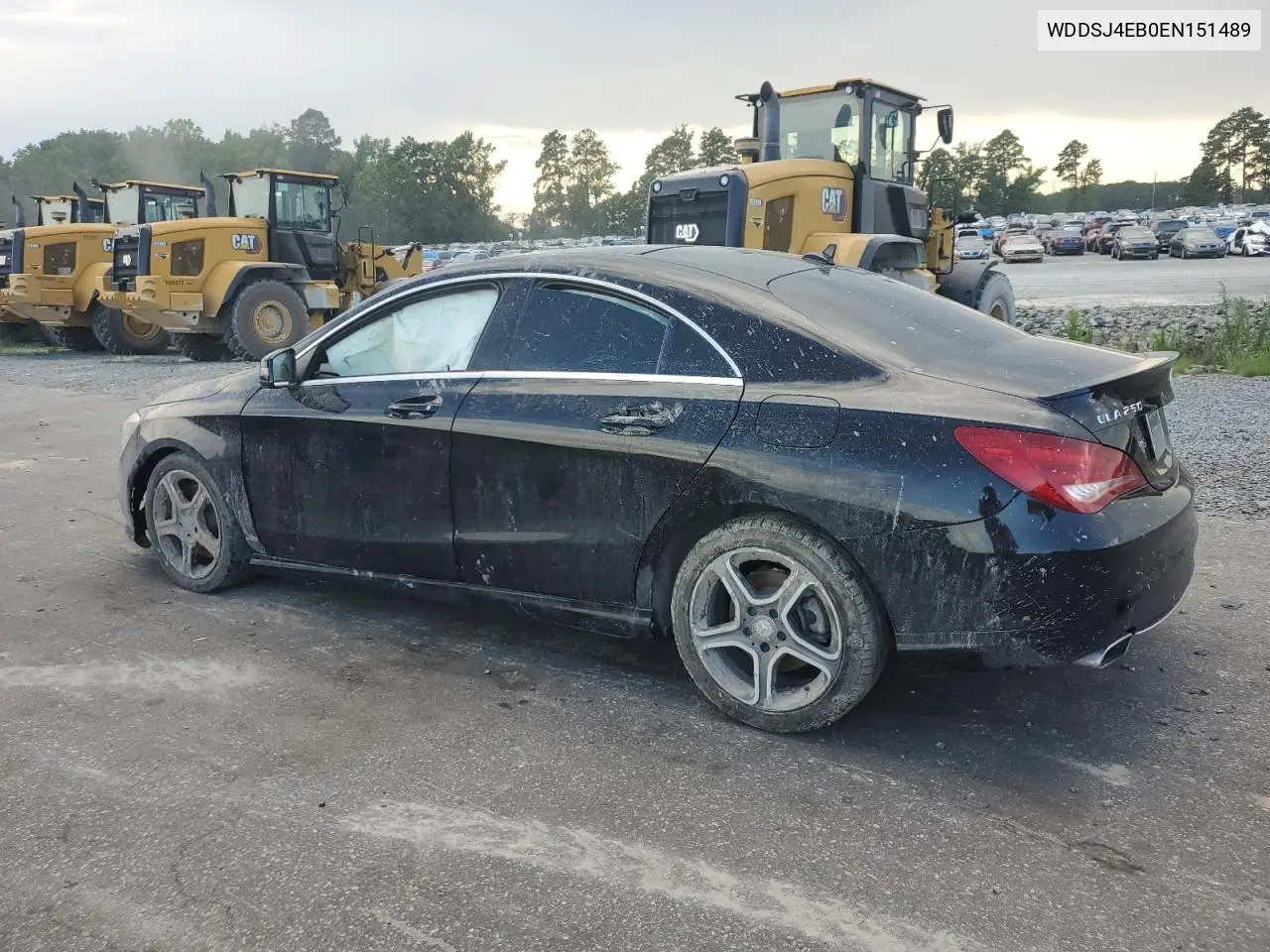 2014 Mercedes-Benz Cla 250 VIN: WDDSJ4EB0EN151489 Lot: 65071885