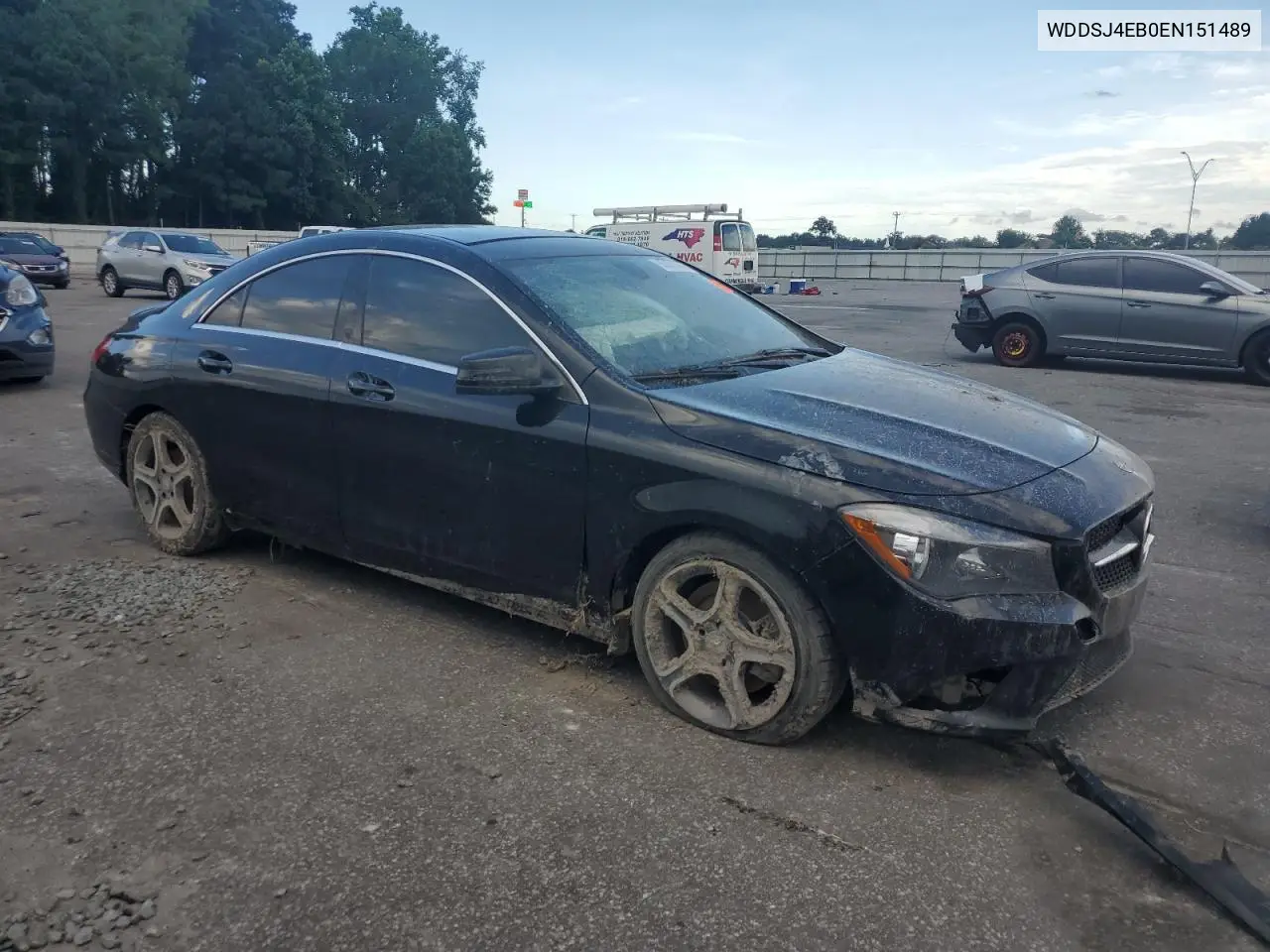 2014 Mercedes-Benz Cla 250 VIN: WDDSJ4EB0EN151489 Lot: 65071885