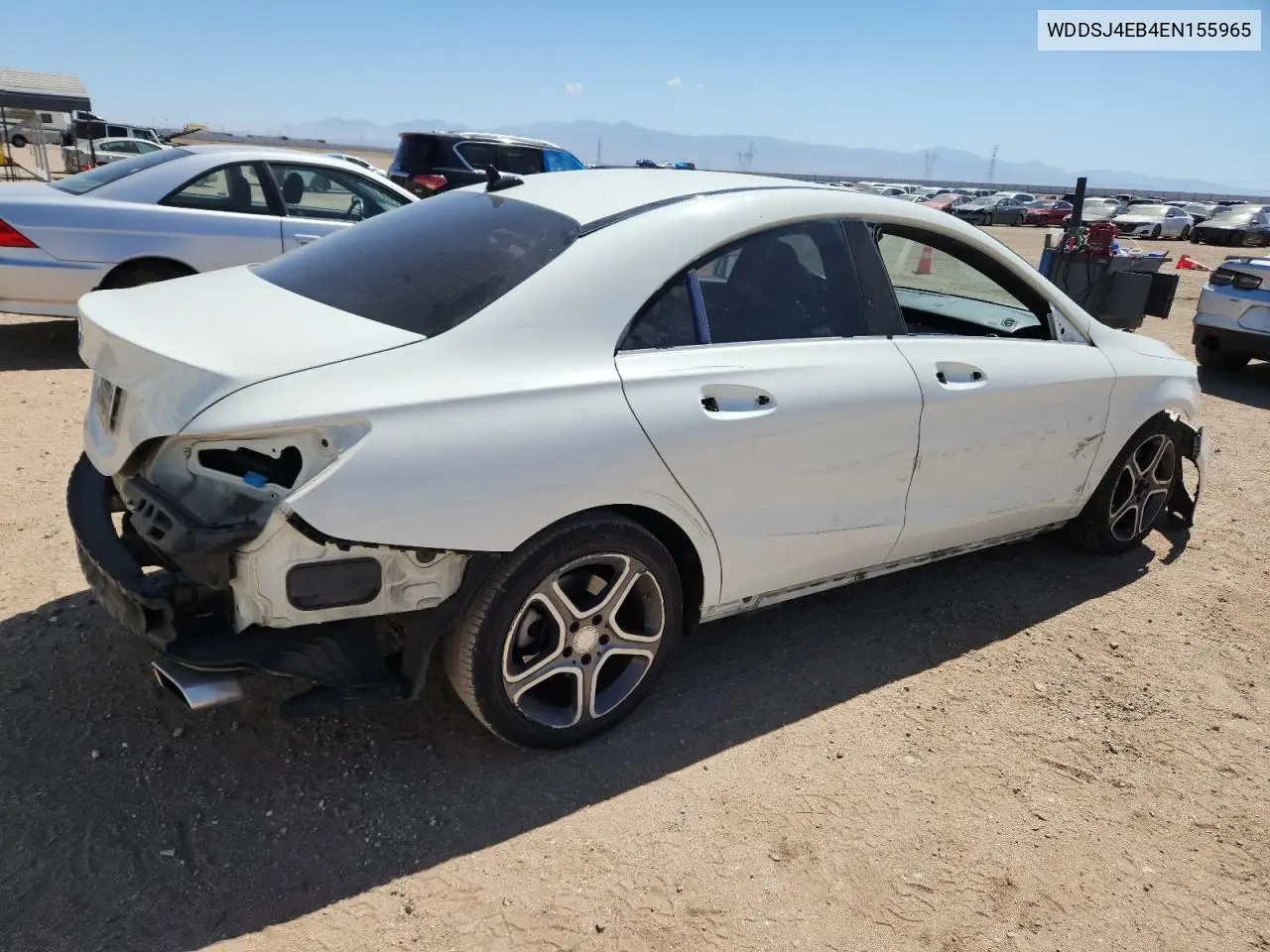 2014 Mercedes-Benz Cla 250 VIN: WDDSJ4EB4EN155965 Lot: 65557665