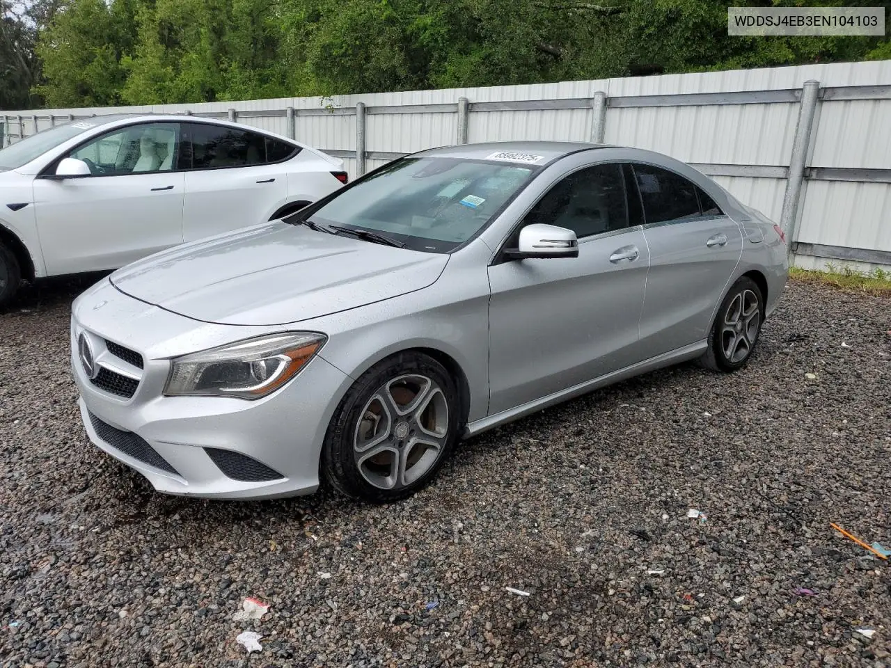 2014 Mercedes-Benz Cla 250 VIN: WDDSJ4EB3EN104103 Lot: 65992375