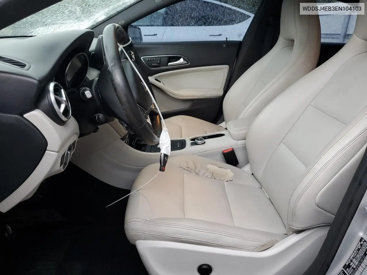 2014 Mercedes-Benz Cla 250 VIN: WDDSJ4EB3EN104103 Lot: 65992375