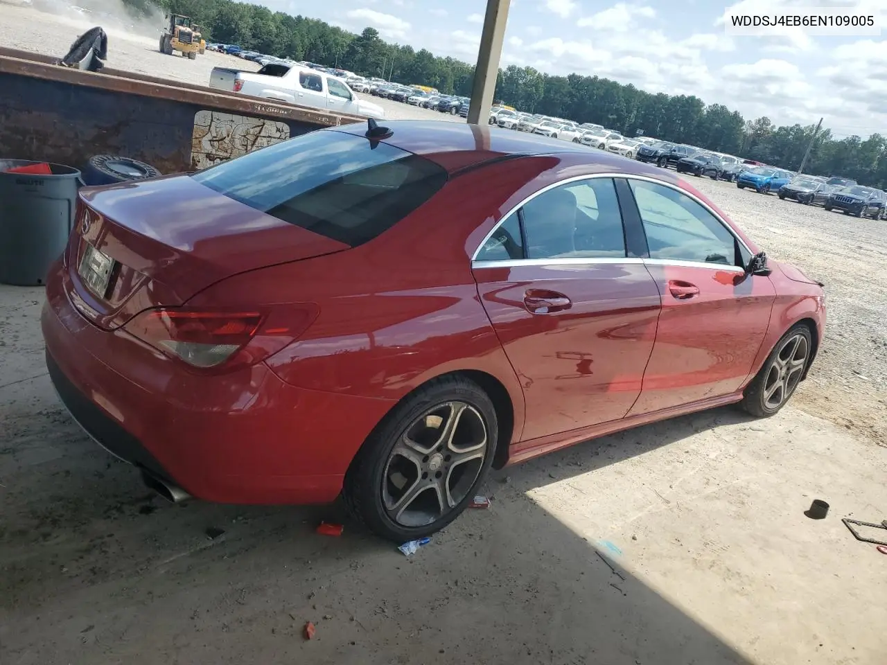 2014 Mercedes-Benz Cla 250 VIN: WDDSJ4EB6EN109005 Lot: 66014465