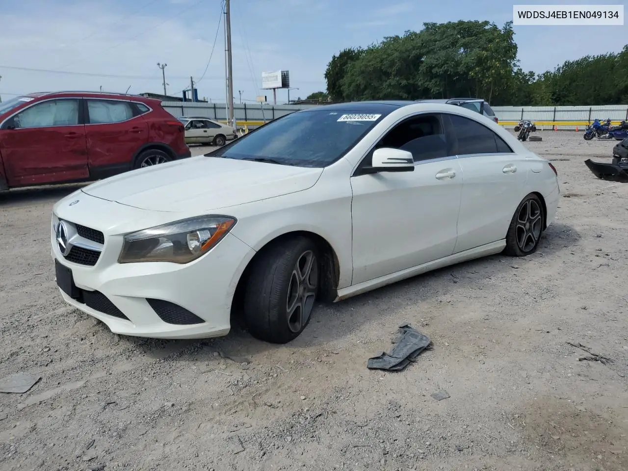 2014 Mercedes-Benz Cla 250 VIN: WDDSJ4EB1EN049134 Lot: 66028055