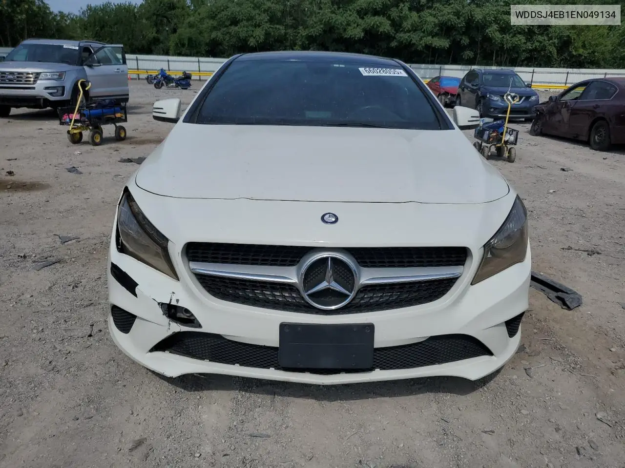 2014 Mercedes-Benz Cla 250 VIN: WDDSJ4EB1EN049134 Lot: 66028055