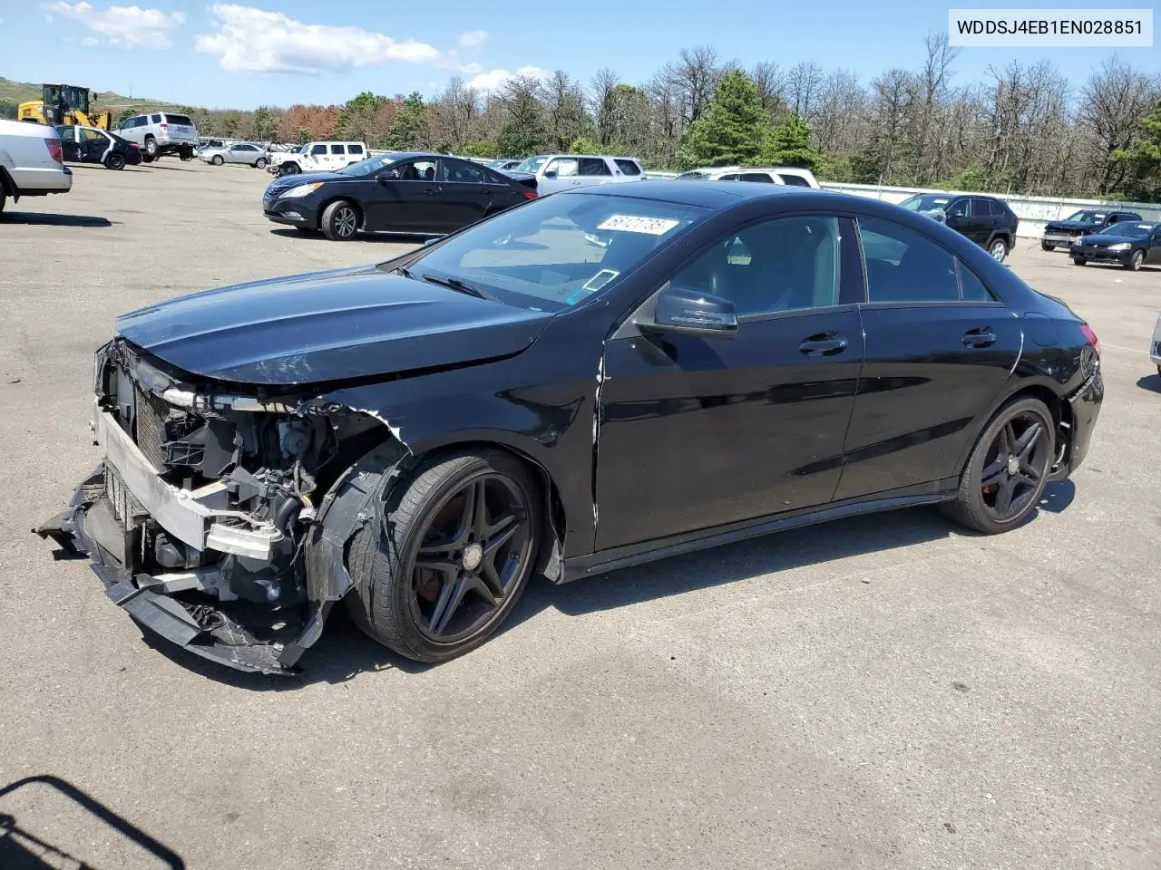 WDDSJ4EB1EN028851 2014 Mercedes-Benz Cla 250