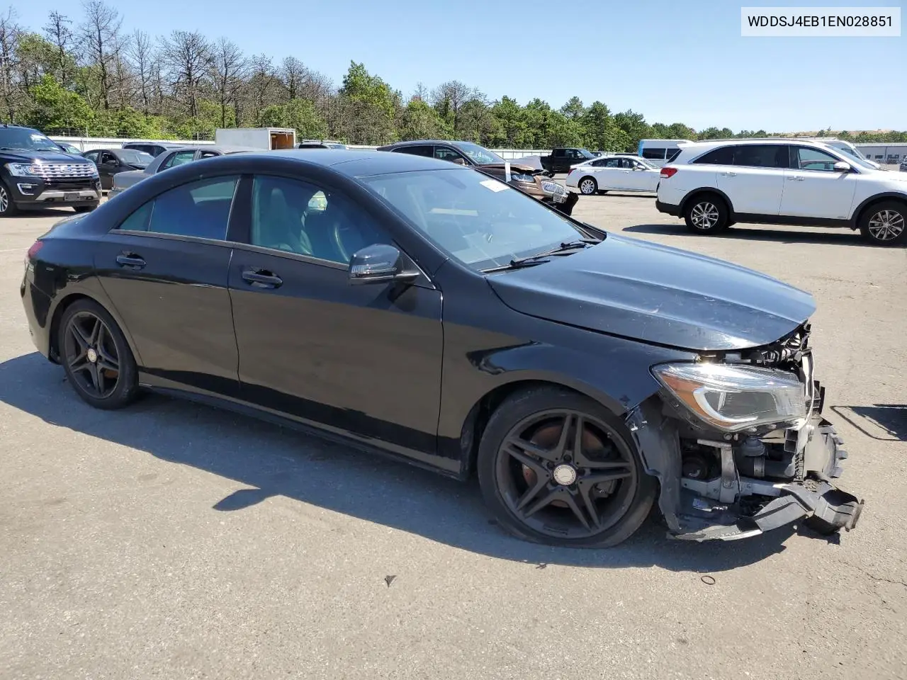 WDDSJ4EB1EN028851 2014 Mercedes-Benz Cla 250