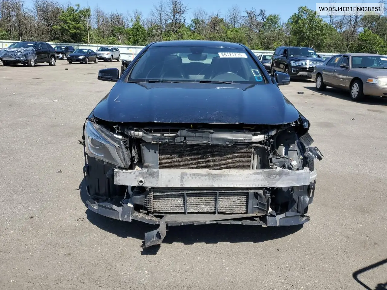WDDSJ4EB1EN028851 2014 Mercedes-Benz Cla 250