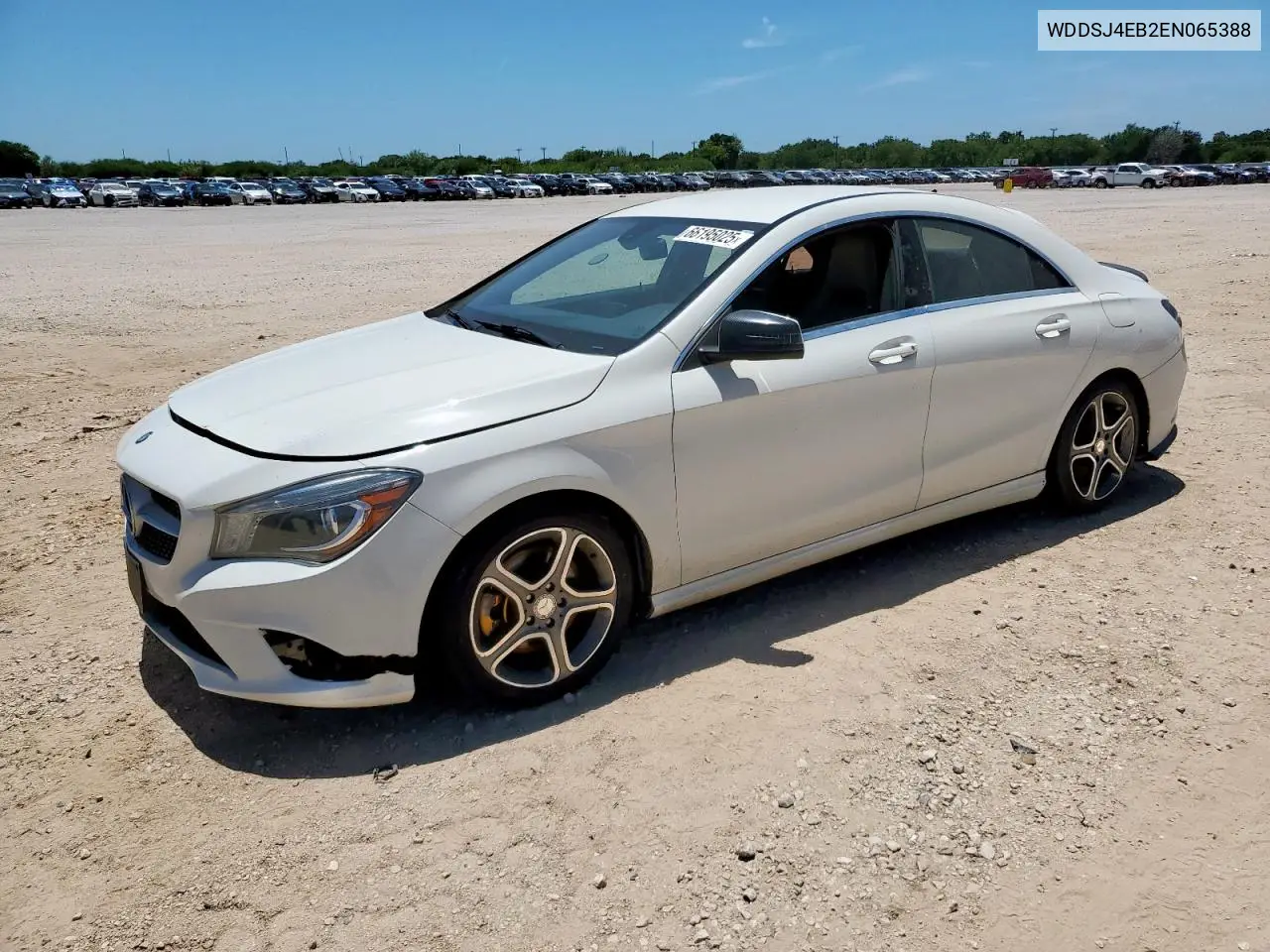 2014 Mercedes-Benz Cla 250 VIN: WDDSJ4EB2EN065388 Lot: 66195025