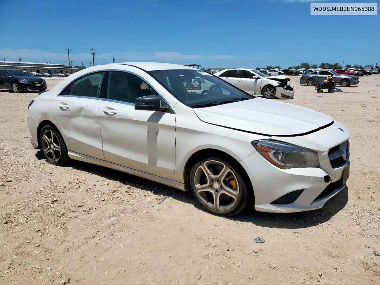 2014 Mercedes-Benz Cla 250 VIN: WDDSJ4EB2EN065388 Lot: 66195025