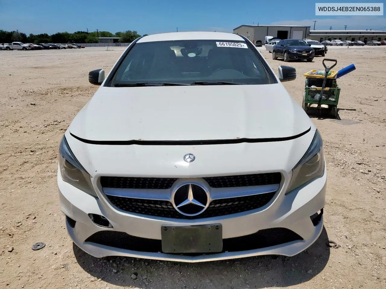 2014 Mercedes-Benz Cla 250 VIN: WDDSJ4EB2EN065388 Lot: 66195025