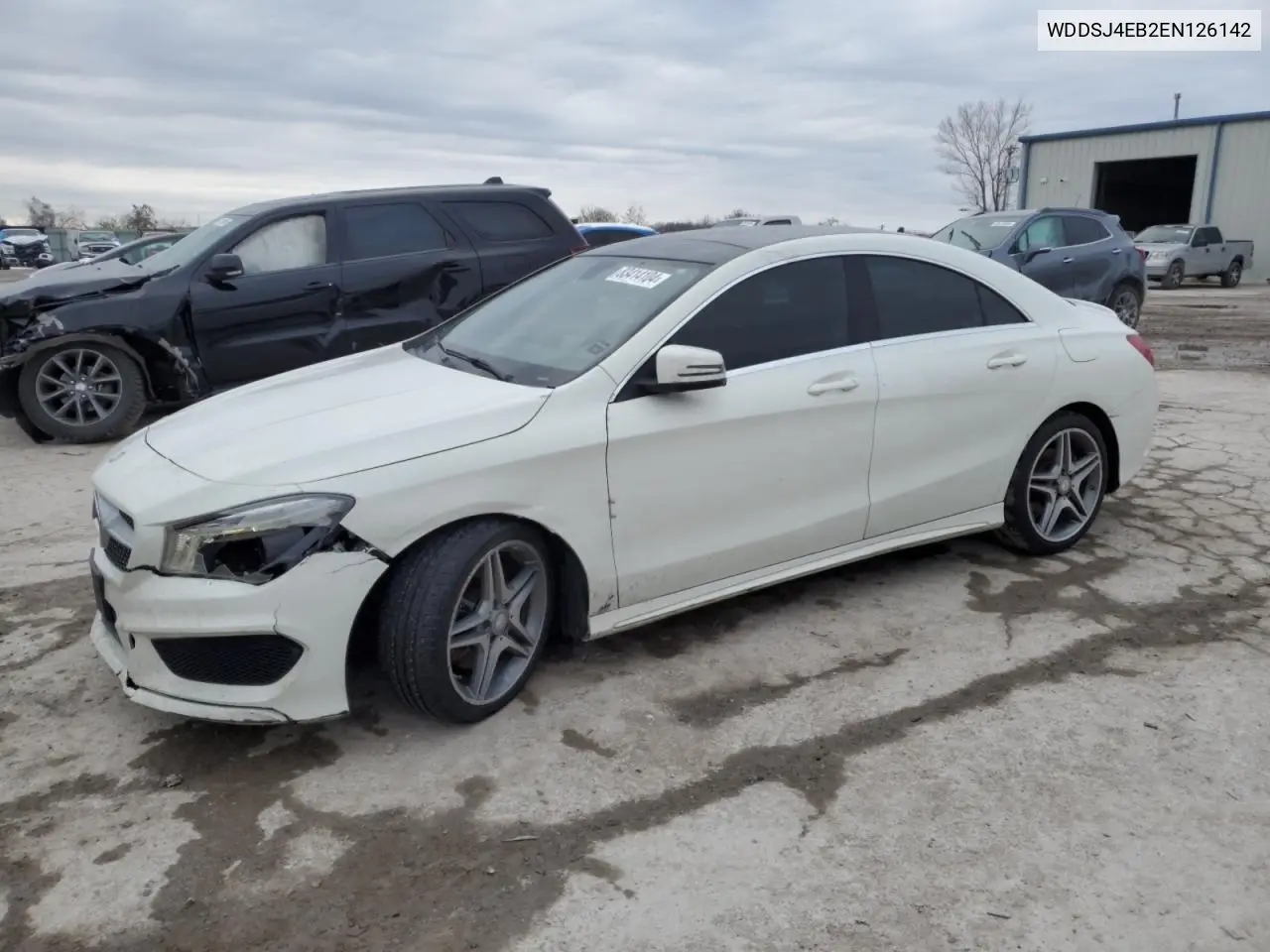 2014 Mercedes-Benz Cla 250 VIN: WDDSJ4EB2EN126142 Lot: 83414104