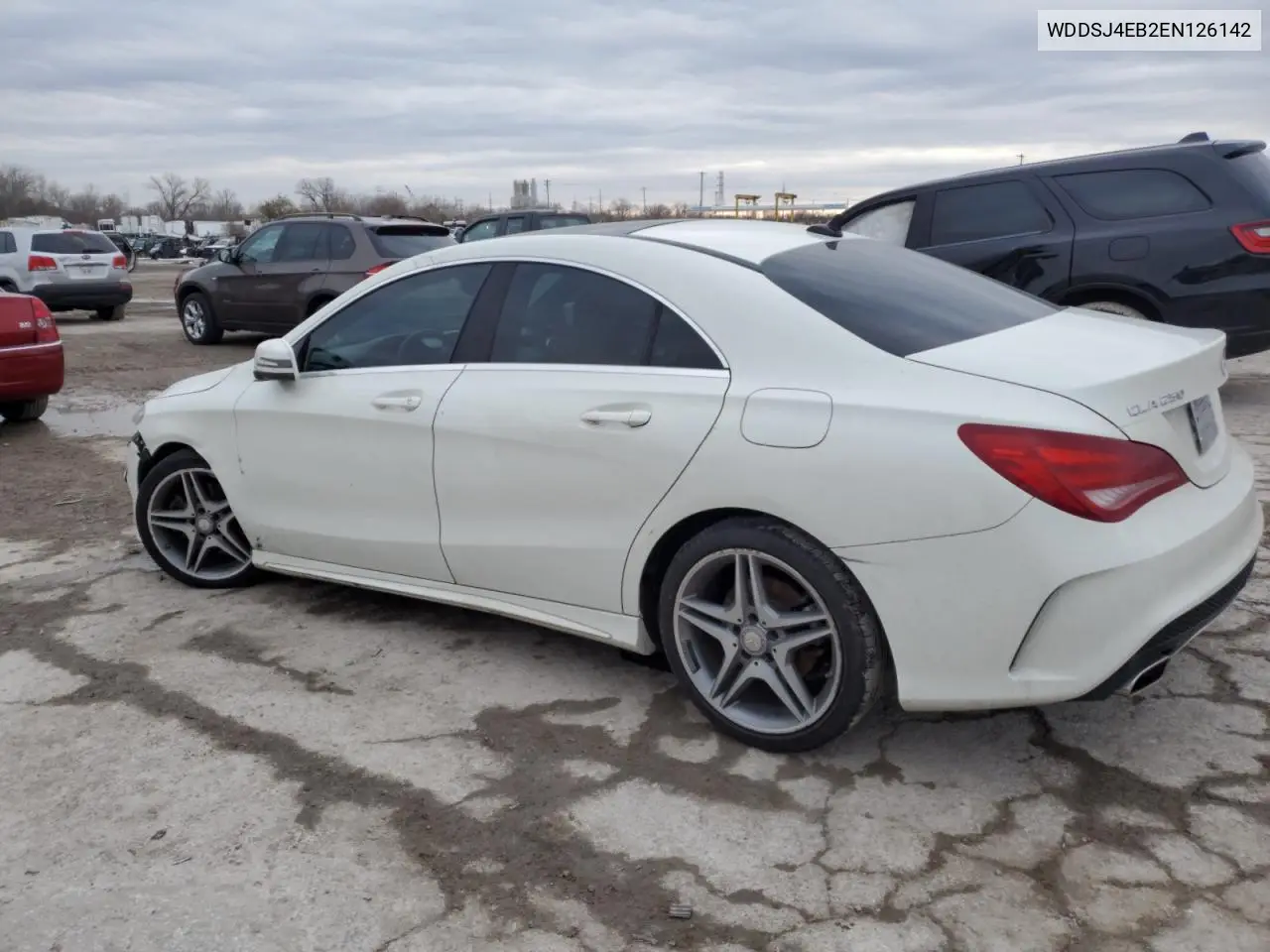 2014 Mercedes-Benz Cla 250 VIN: WDDSJ4EB2EN126142 Lot: 83414104