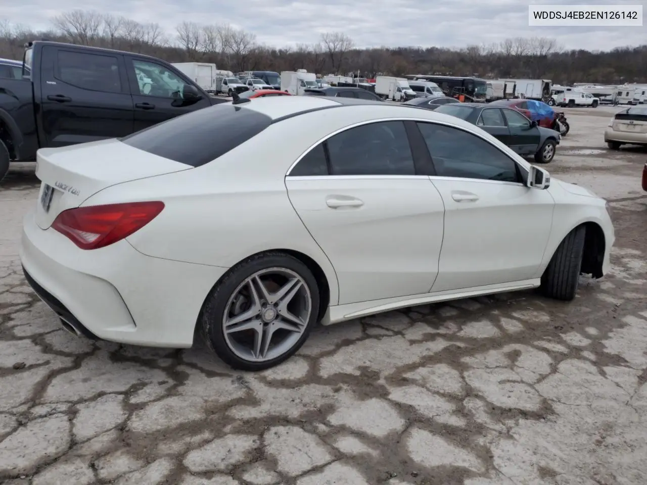 2014 Mercedes-Benz Cla 250 VIN: WDDSJ4EB2EN126142 Lot: 83414104