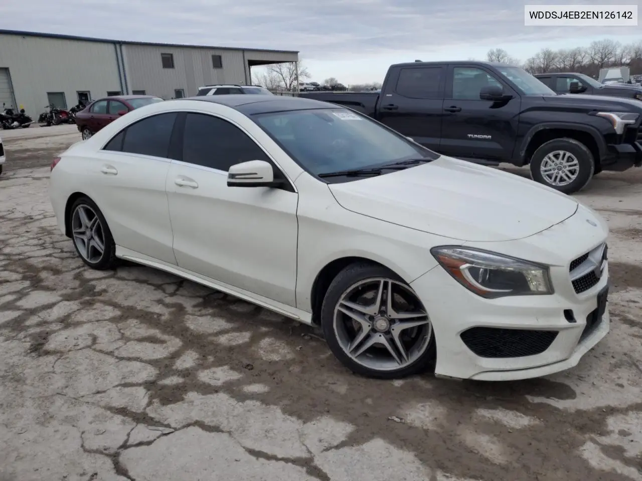 2014 Mercedes-Benz Cla 250 VIN: WDDSJ4EB2EN126142 Lot: 83414104