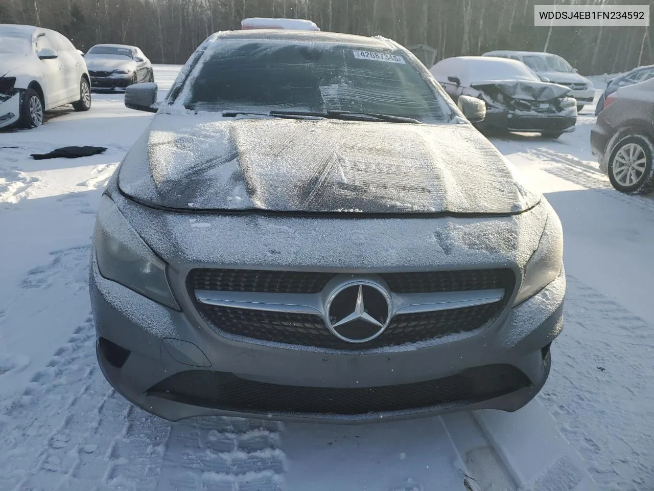 2015 Mercedes-Benz Cla 250 VIN: WDDSJ4EB1FN234592 Lot: 42687345