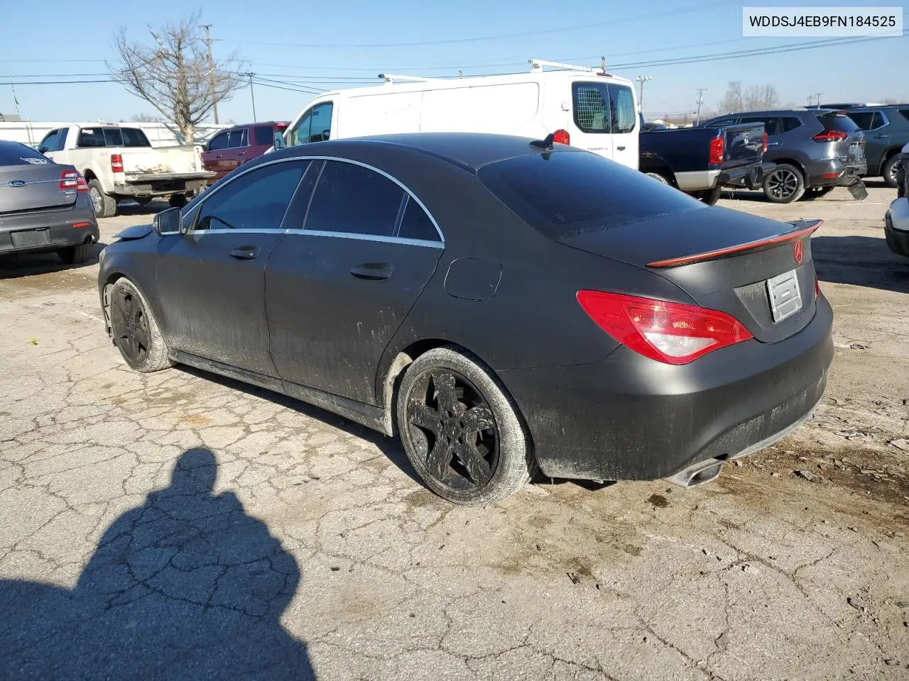 2015 Mercedes-Benz Cla 250 VIN: WDDSJ4EB9FN184525 Lot: 43818225