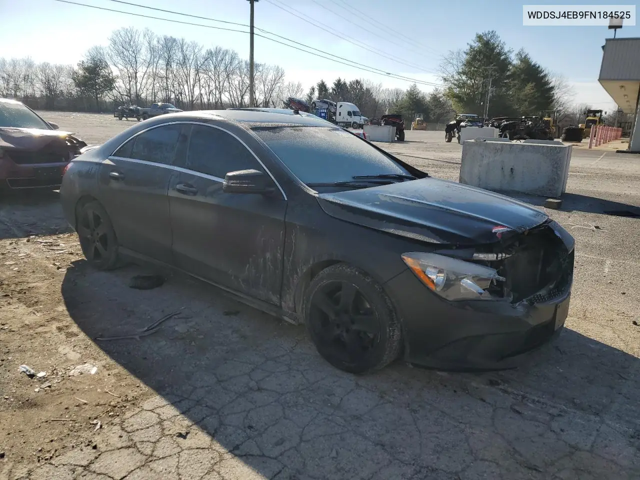 2015 Mercedes-Benz Cla 250 VIN: WDDSJ4EB9FN184525 Lot: 43818225