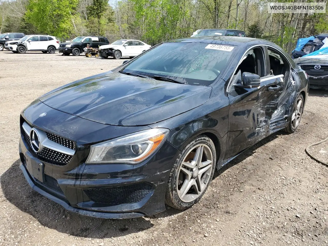 2015 Mercedes-Benz Cla 250 4Matic VIN: WDDSJ4GB4FN183506 Lot: 49736755