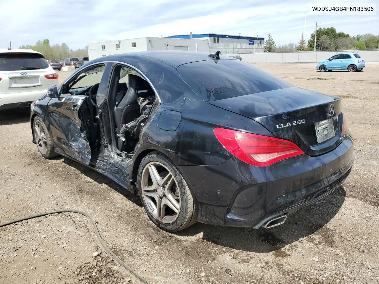 2015 Mercedes-Benz Cla 250 4Matic VIN: WDDSJ4GB4FN183506 Lot: 49736755