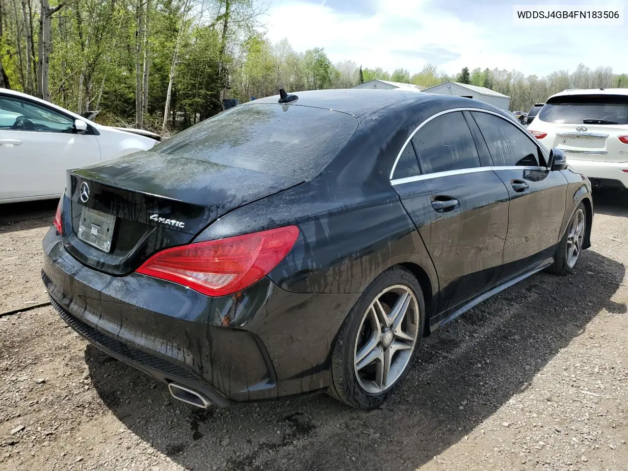 2015 Mercedes-Benz Cla 250 4Matic VIN: WDDSJ4GB4FN183506 Lot: 49736755