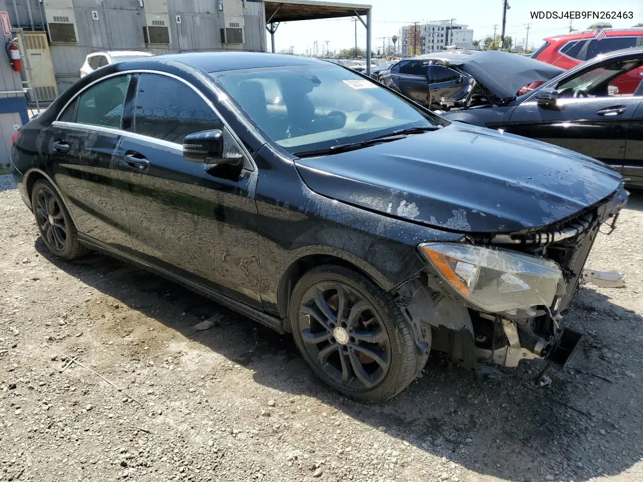 2015 Mercedes-Benz Cla 250 VIN: WDDSJ4EB9FN262463 Lot: 52207775