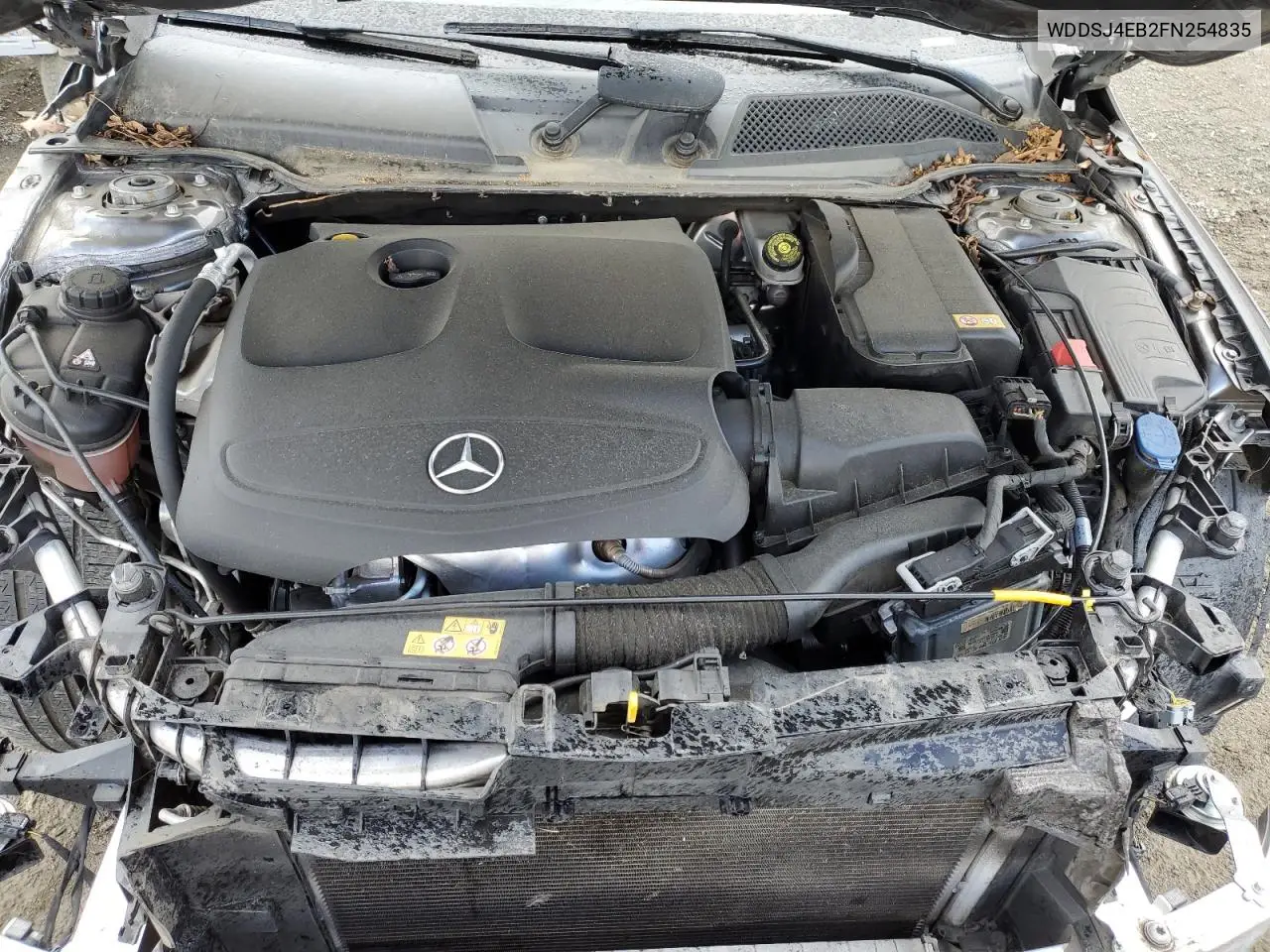 2015 Mercedes-Benz Cla 250 VIN: WDDSJ4EB2FN254835 Lot: 56650315