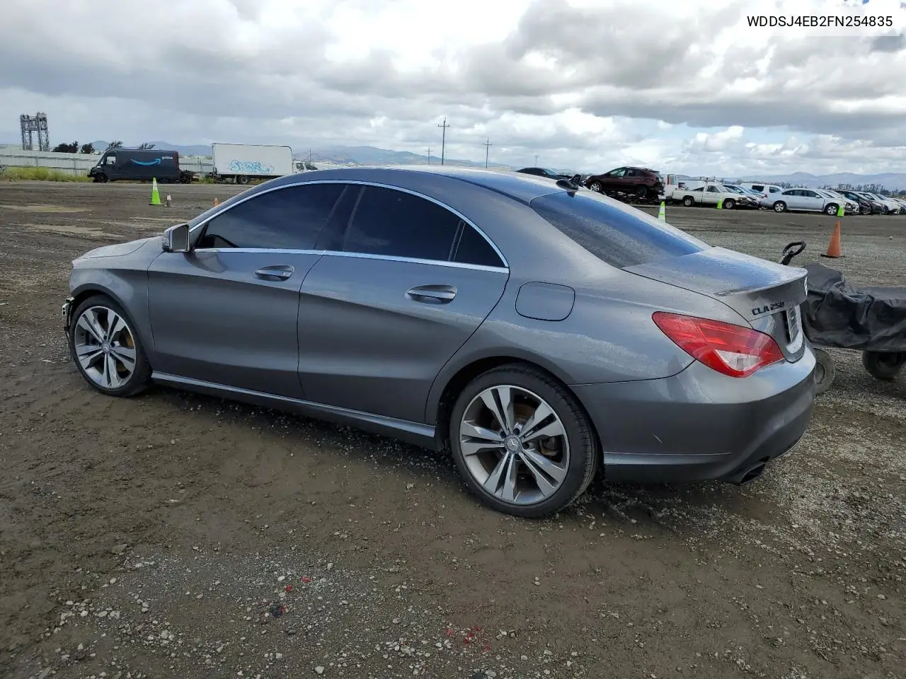 2015 Mercedes-Benz Cla 250 VIN: WDDSJ4EB2FN254835 Lot: 56650315