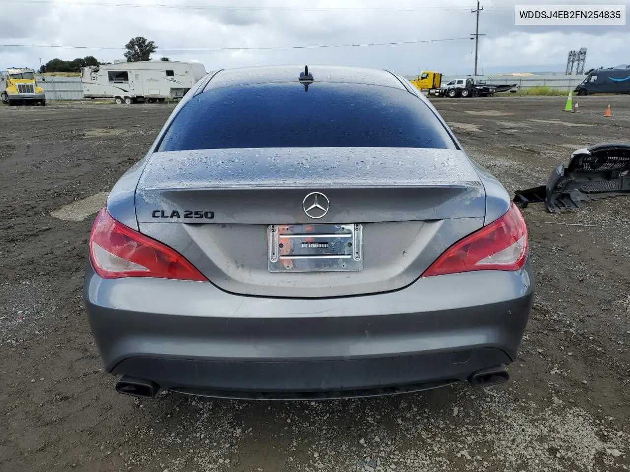2015 Mercedes-Benz Cla 250 VIN: WDDSJ4EB2FN254835 Lot: 56650315
