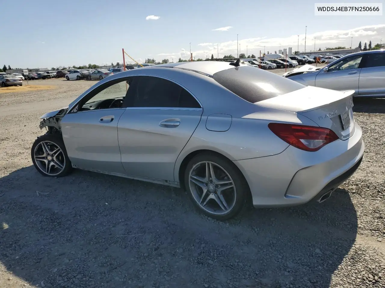 2015 Mercedes-Benz Cla 250 VIN: WDDSJ4EB7FN250666 Lot: 56762205