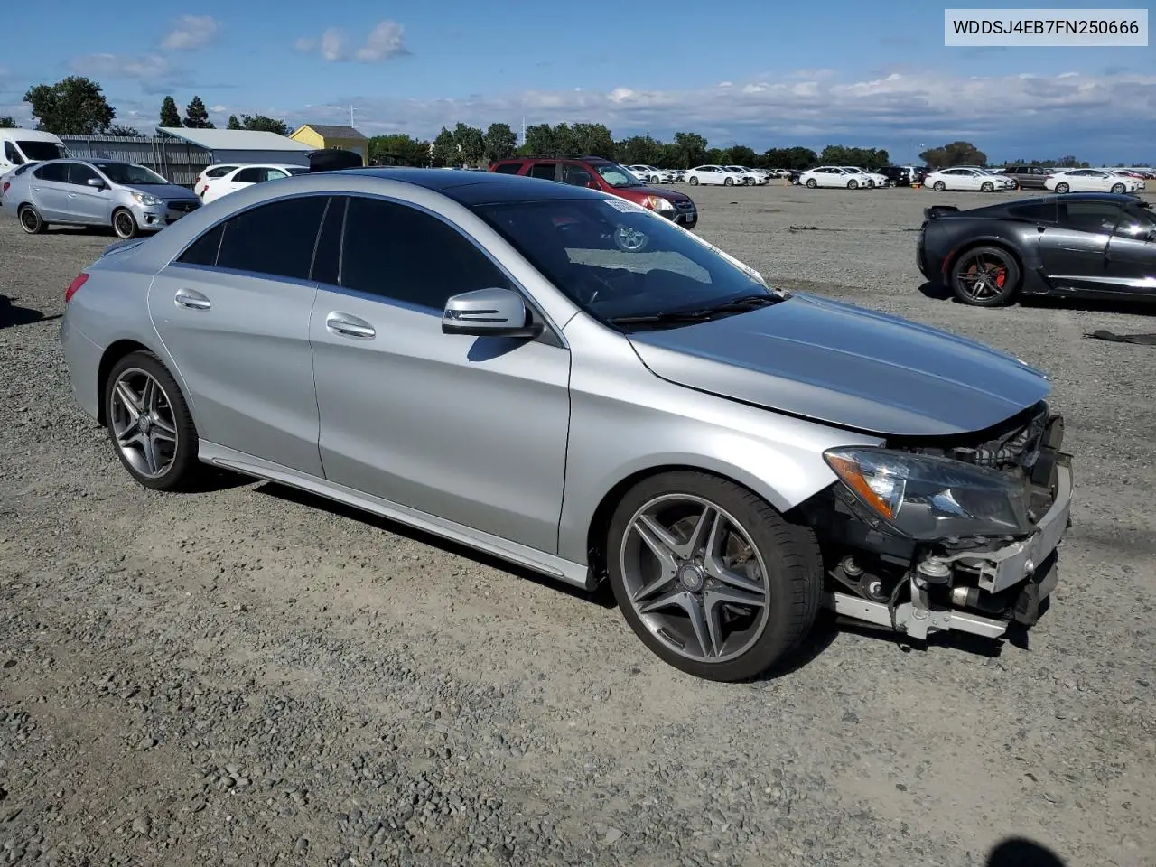 2015 Mercedes-Benz Cla 250 VIN: WDDSJ4EB7FN250666 Lot: 56762205
