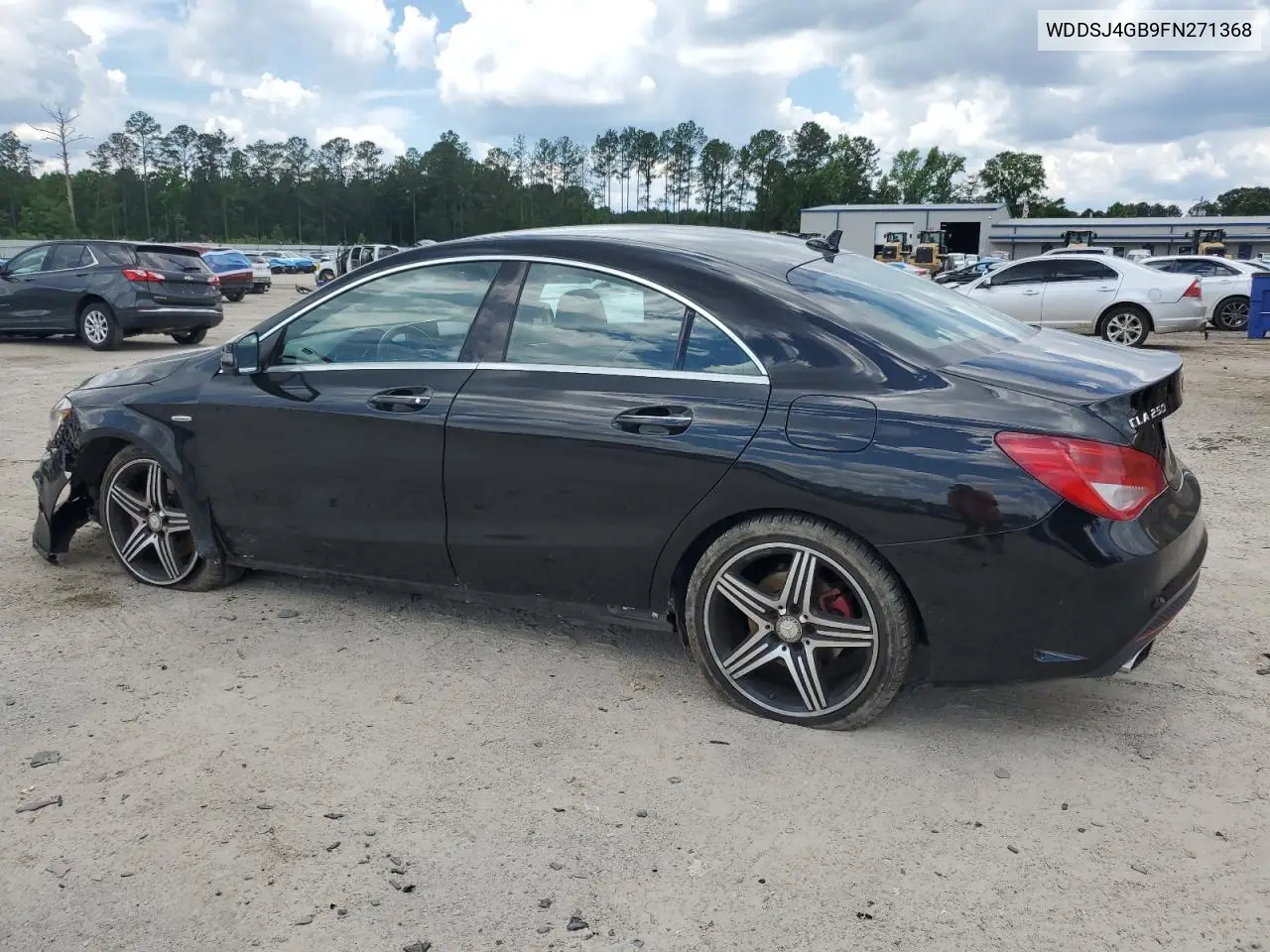 2015 Mercedes-Benz Cla 250 4Matic VIN: WDDSJ4GB9FN271368 Lot: 56956265