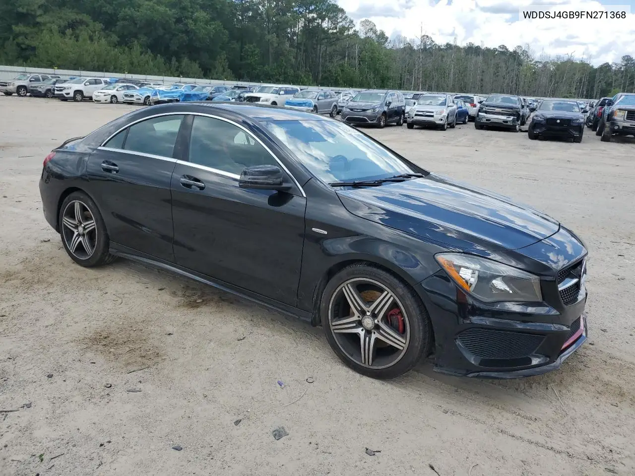 2015 Mercedes-Benz Cla 250 4Matic VIN: WDDSJ4GB9FN271368 Lot: 56956265