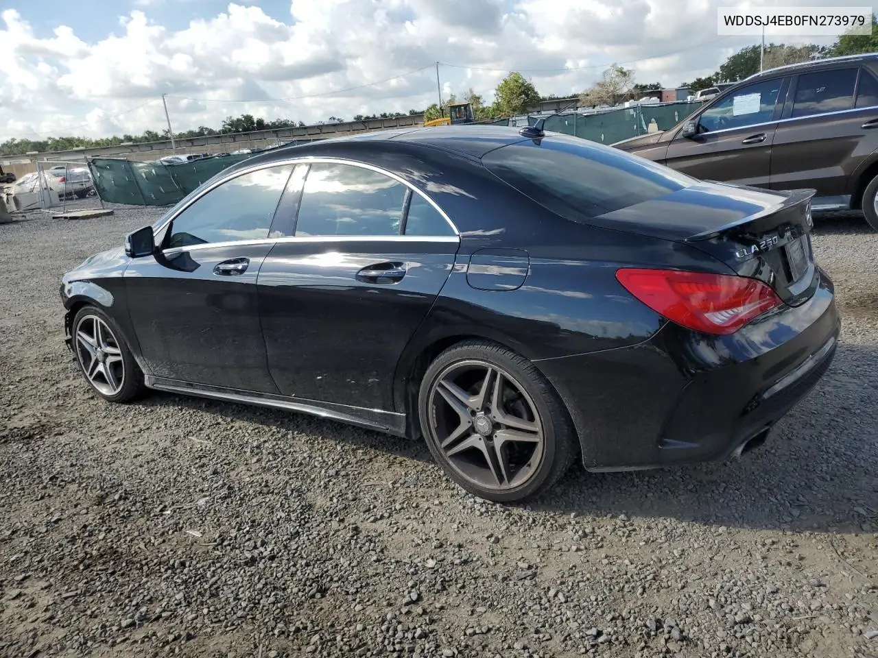 2015 Mercedes-Benz Cla 250 VIN: WDDSJ4EB0FN273979 Lot: 57014155