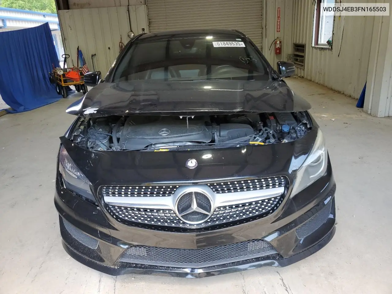 2015 Mercedes-Benz Cla 250 VIN: WDDSJ4EB3FN165503 Lot: 61849535