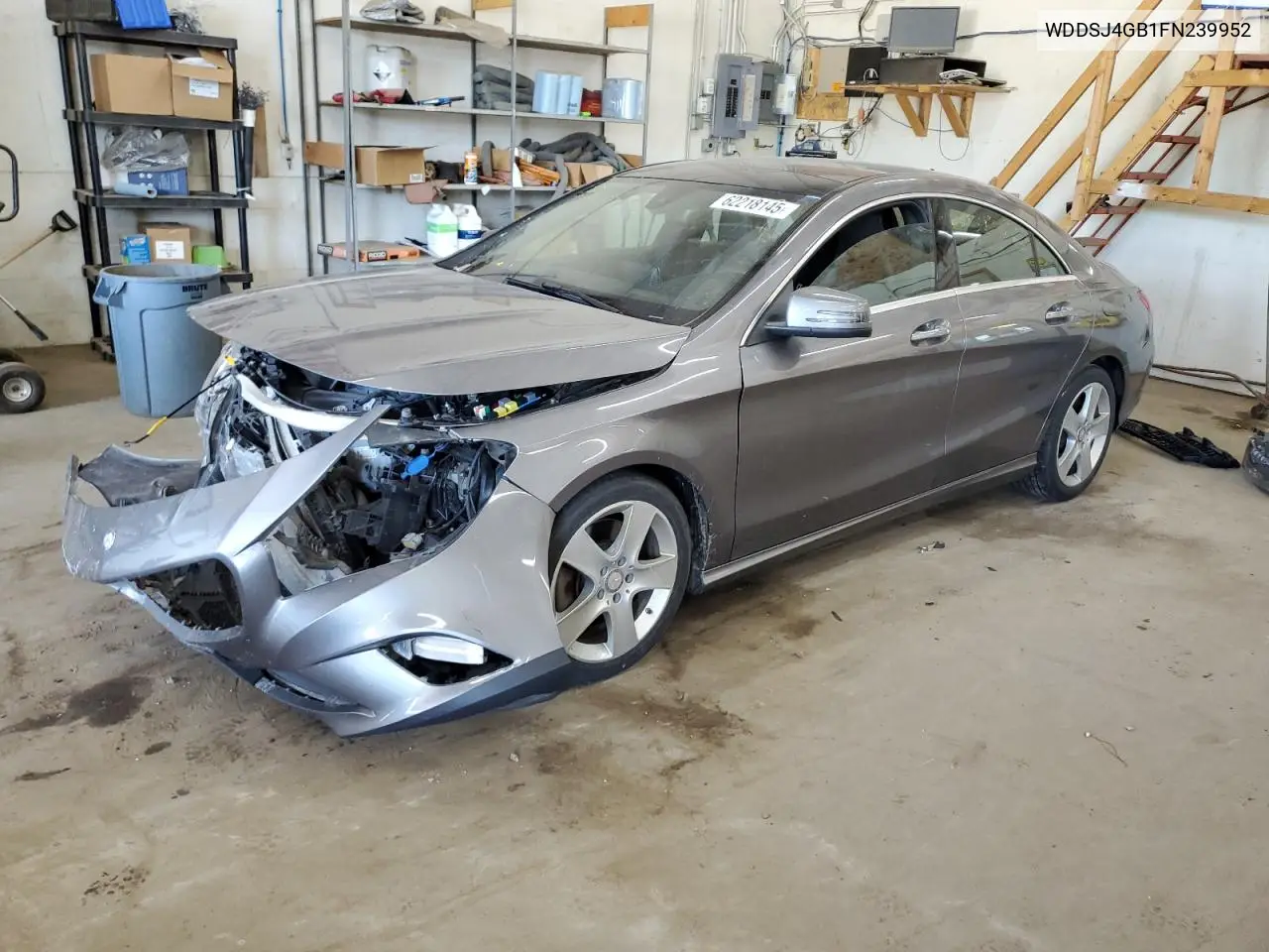 2015 Mercedes-Benz Cla 250 4Matic VIN: WDDSJ4GB1FN239952 Lot: 62218145